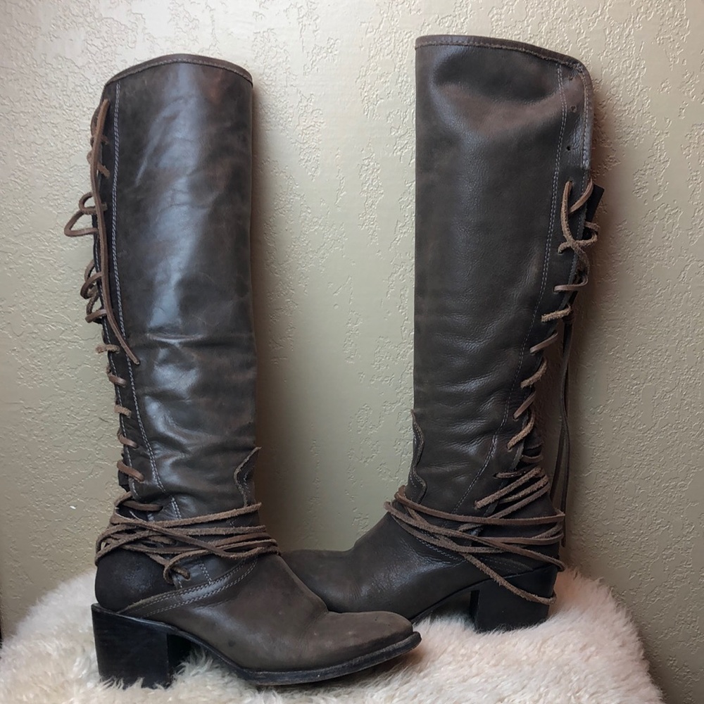 Freebird by Steven Brown Lace Up Boots